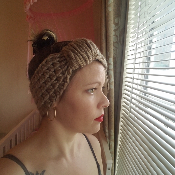 hand woven headband for hair,hair bow - Picture 6 of 8